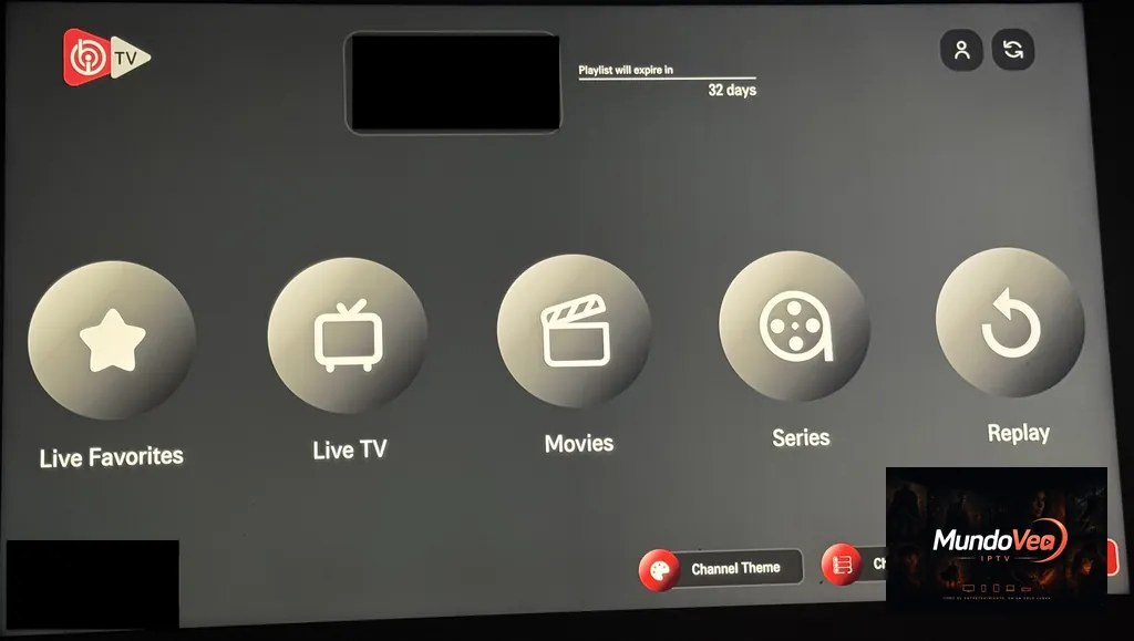 Step 9 — Check the IPTV playlist in IBO Player
